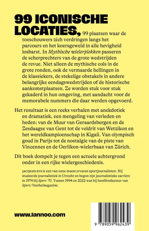 Mytische Wielerplekken boek