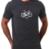 One is never Enough charcoal T shirt