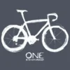 One is never Enough charcoal T shirt