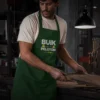 Keukenschort Buik van het Peloton groen