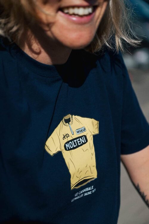 Eddy T shirt The Vandal navy
