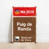 Puig de Randa routebord KOM Attack