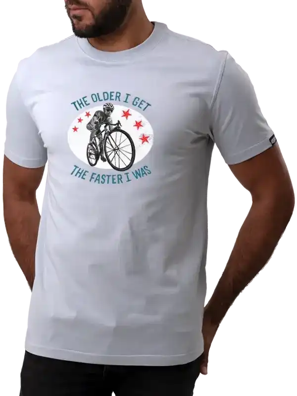 The Faster I Was T shirt Cycology grijs The Faster I Was T shirt Cycology grijs