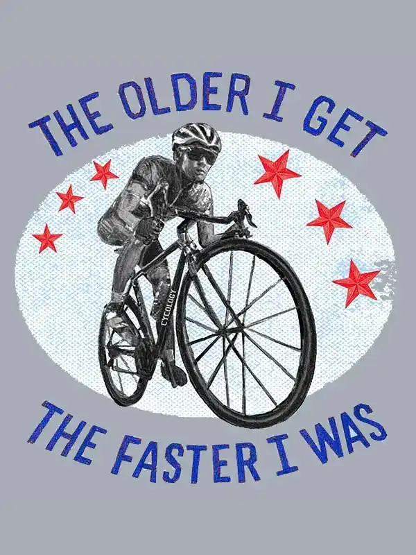 The Faster I Was T shirt Cycology grijs The Faster I Was T shirt Cycology grijs