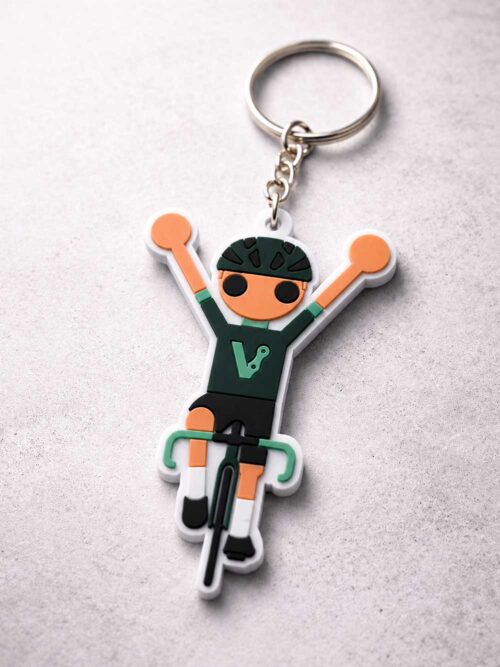Sleutelhanger Vive le Velo Groene Trui
