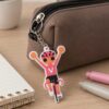 Sleutelhanger Vive le Velo Roze Trui Sleutelhanger Vive le Velo Roze Trui