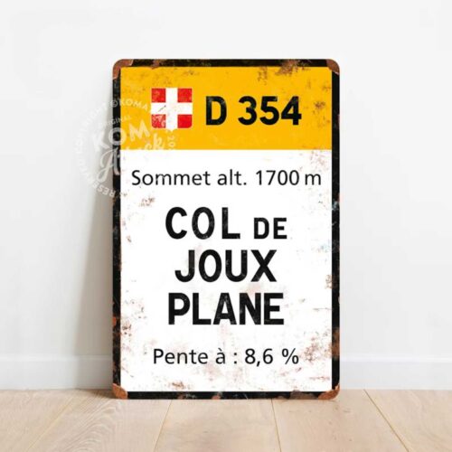 fietsbord Col de Joux Plane KOM Attack fietsbord Col de Joux Plane KOM Attack