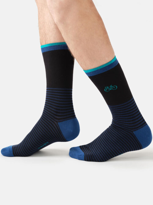 Casual sokken Bike Stripe black