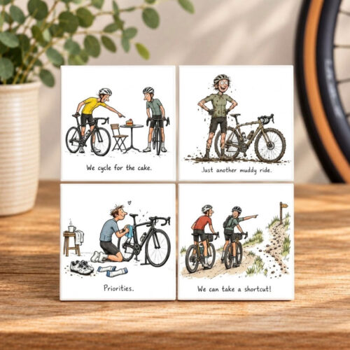 Cycling Tegeltjes Cartoons Cycling Tegeltjes Cartoons