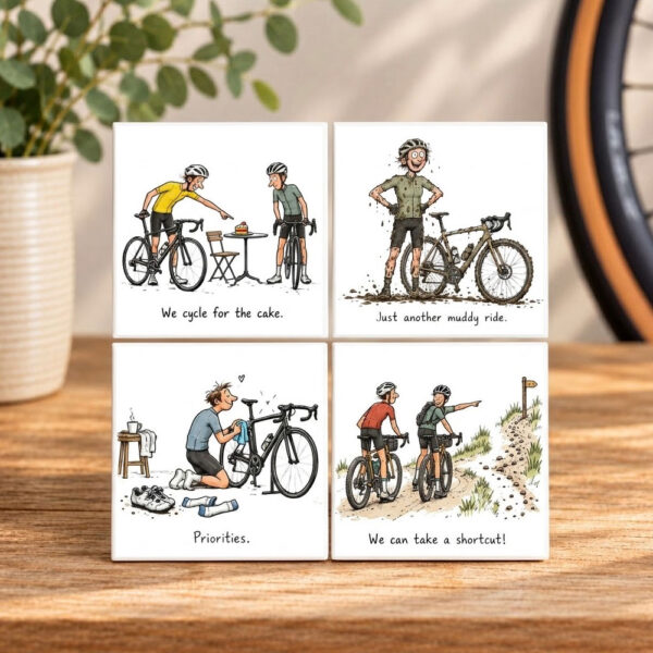 Cycling Tegeltjes Cartoons Cycling Tegeltjes Cartoons
