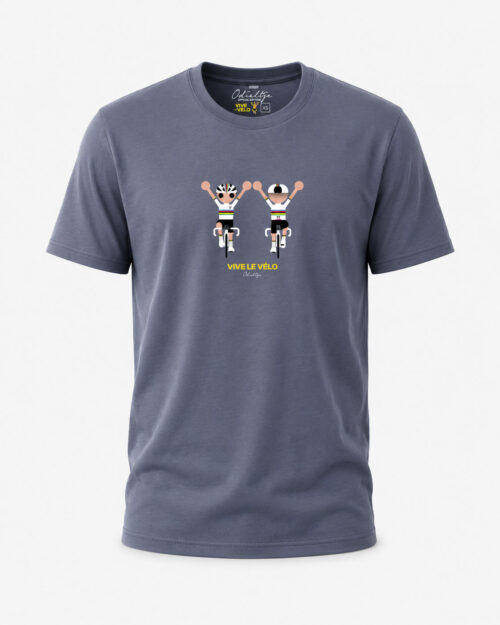 Odieltje Wereldkampioen T shirt Vive le Velo