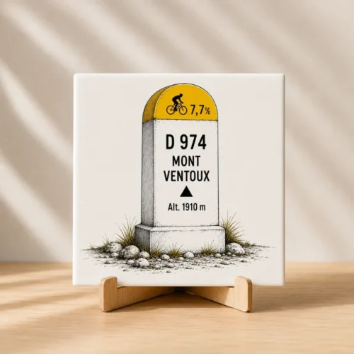 Tegel Mont Ventoux paaltje