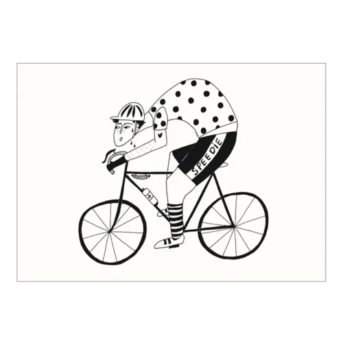 postkaart Speedie helen b